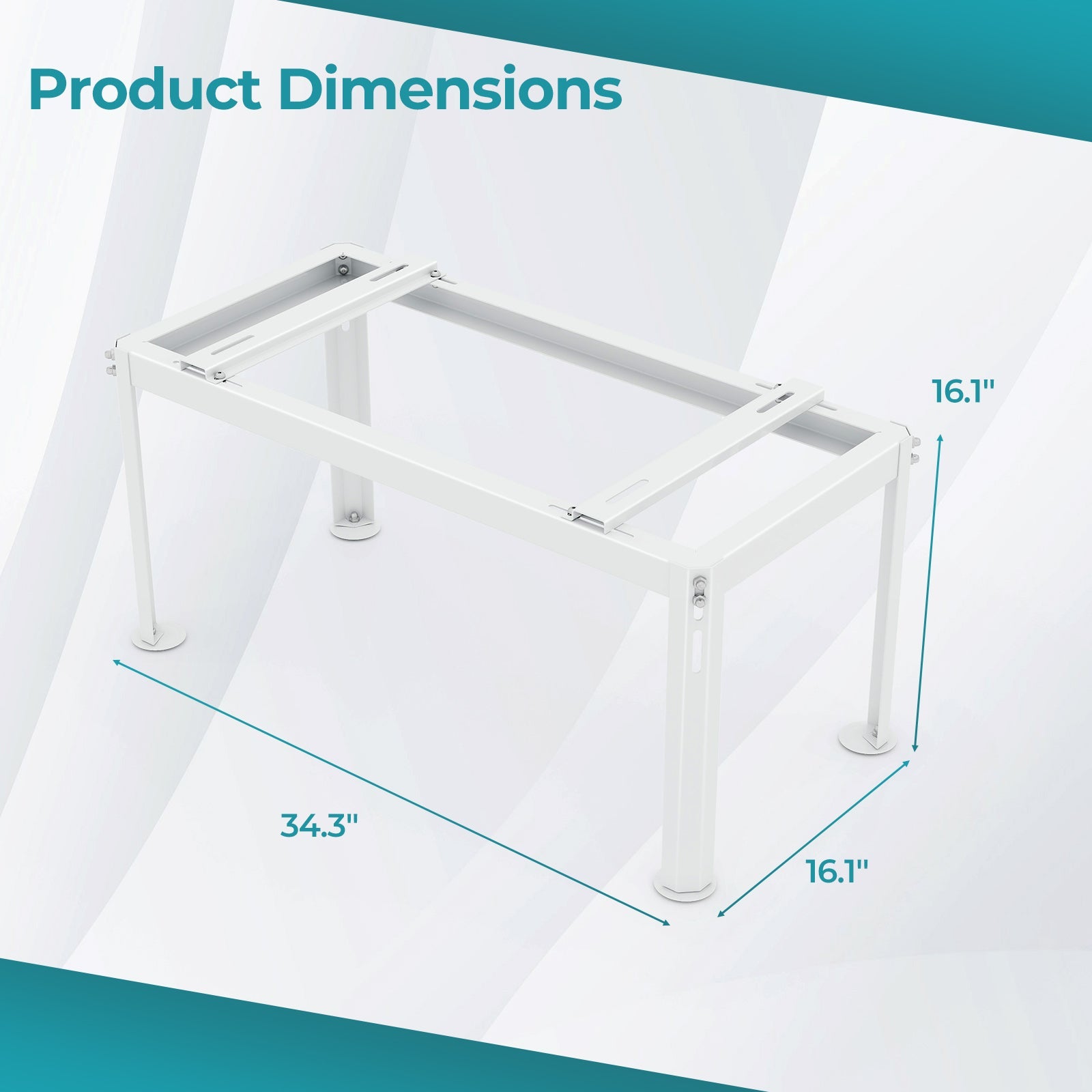 Mini Split Ground Stand for 9000-18000 BTU Ductless Air Conditioner