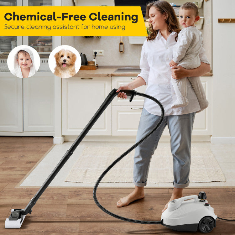 1800W Multipurpose Steam Cleaner with 61 oz Tank