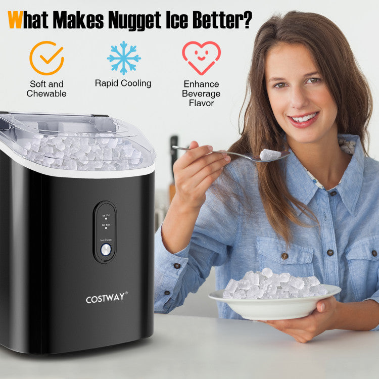 Nugget Countertop Ice Maker with Soft Chewable Ice