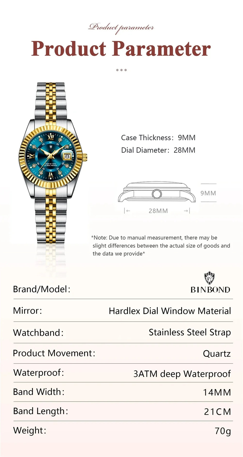 28MM Fashion Quartz Wristwatches New Ladies Watches For Woman Luxury Diamond Small Gold Watch Women Tudo Por 1 Real Reloj Muje