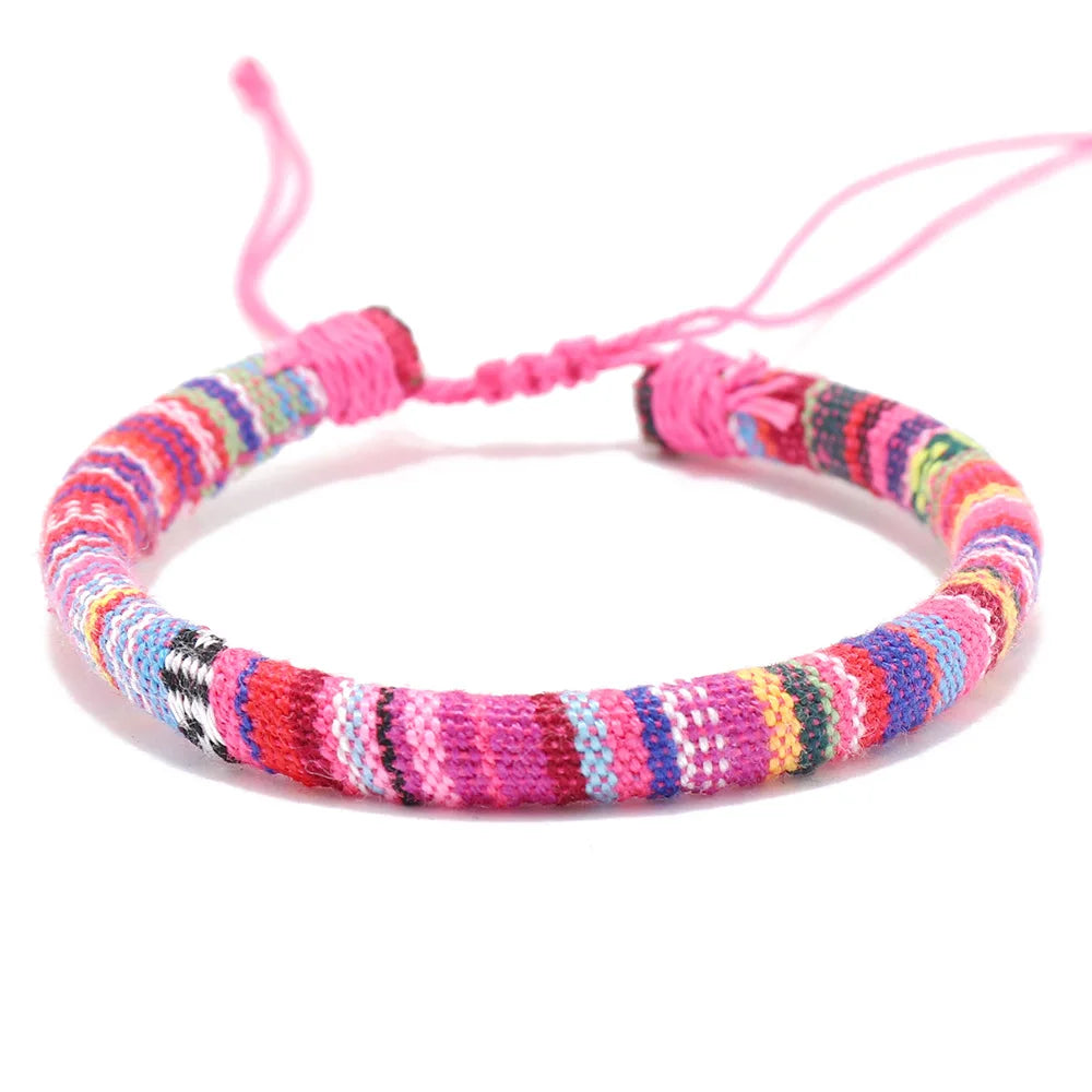 12Pcs Bohemian Surfer Beach Bracelet Set Men & Women Braided Boho Summer Bracelets Handmade Festival Jewelry Accessories