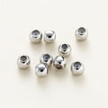 10pcs/lot 14K 18K Real Gold Plated Adjustable Bead With Resine Stopper Spacer Beads Charm Possitioning Beads For Jewelry Finding