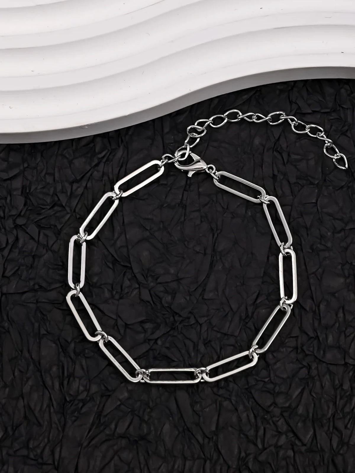 10pcs Stainless Steel Cuban Chain Bracelet for Men Women Figaro Vintage Metal Viking Kpop Pulseras Emo Cute Luxury Jewelry Gift