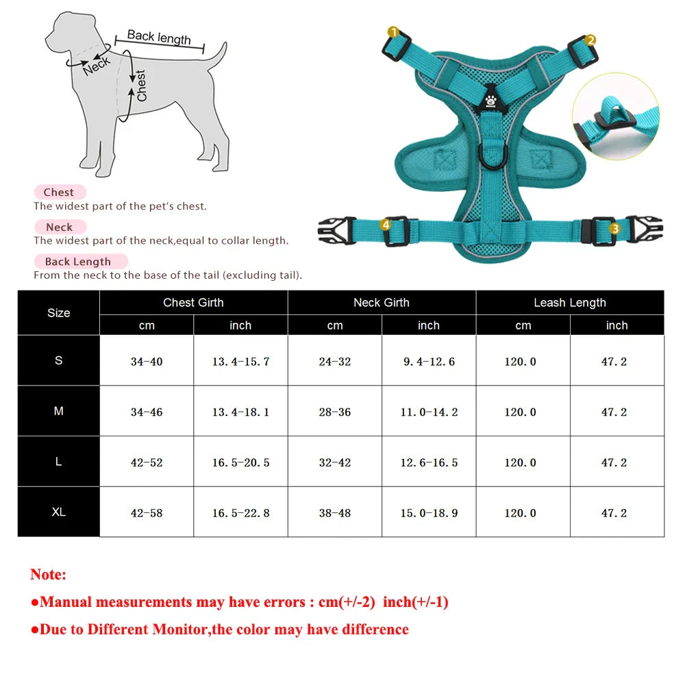 Secure escape proof cat harness with leash for outdoor adventures