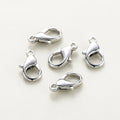 10pcs/lot 14K 18K Gold Plated Necklace Extender Chain Lobster Clasps Jump Ring Connectors Clips For DIY Jewelry Bag Craft Making