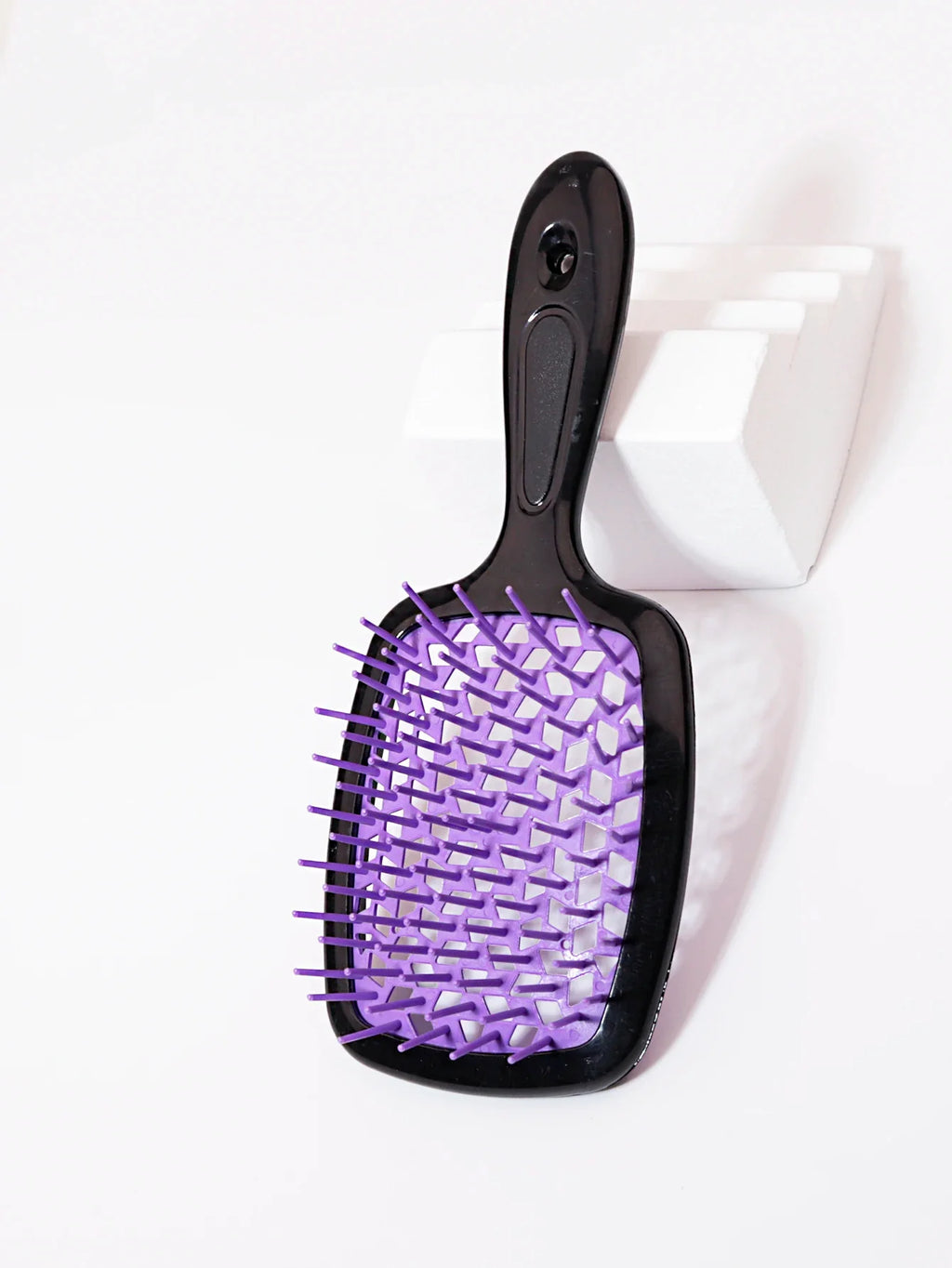 Tangled hair combed hair massage hairbrush hollowed out curly brush salon hairdresser hairdresser Special for real hair wigs