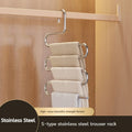 5-Layer Multi-Functional Clothes Hanger – Space Saving Non-Slip Storage Rack