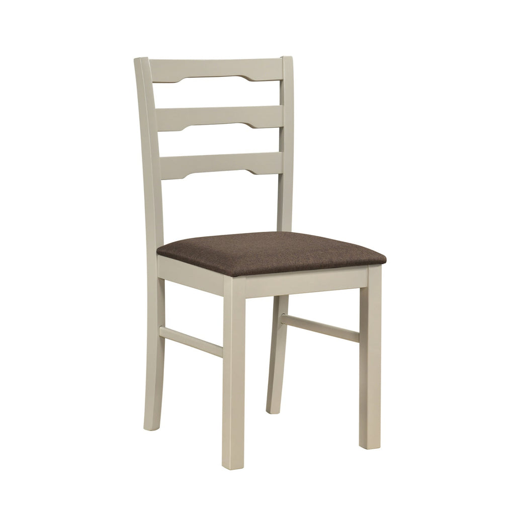 Upholstered Dining Chairs Set of 2 with Wood Frame