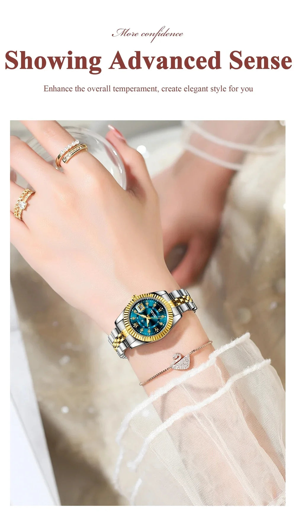 28MM Fashion Quartz Wristwatches New Ladies Watches For Woman Luxury Diamond Small Gold Watch Women Tudo Por 1 Real Reloj Muje