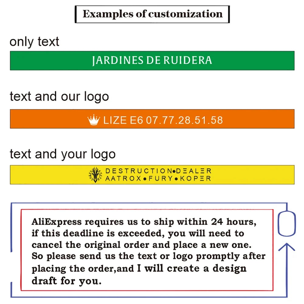 1 Lot Wholesale Custom Silicone Bracelet Custom Silicone Wristband Personalized Bangles Band for All Even Waterproof Not Fading
