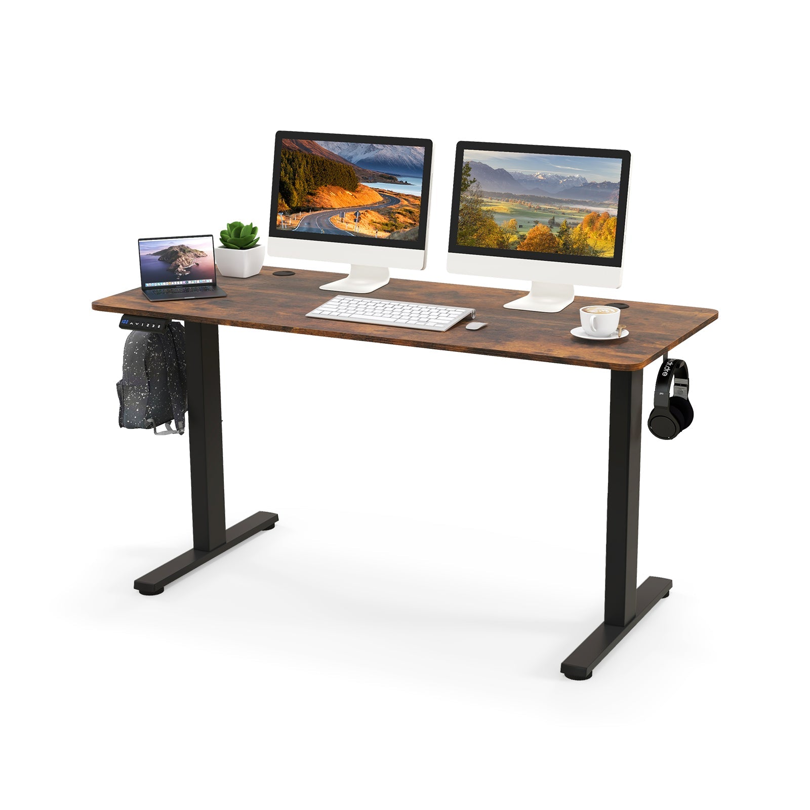Standing Desk 55x24 Inch with Memory Height Settings