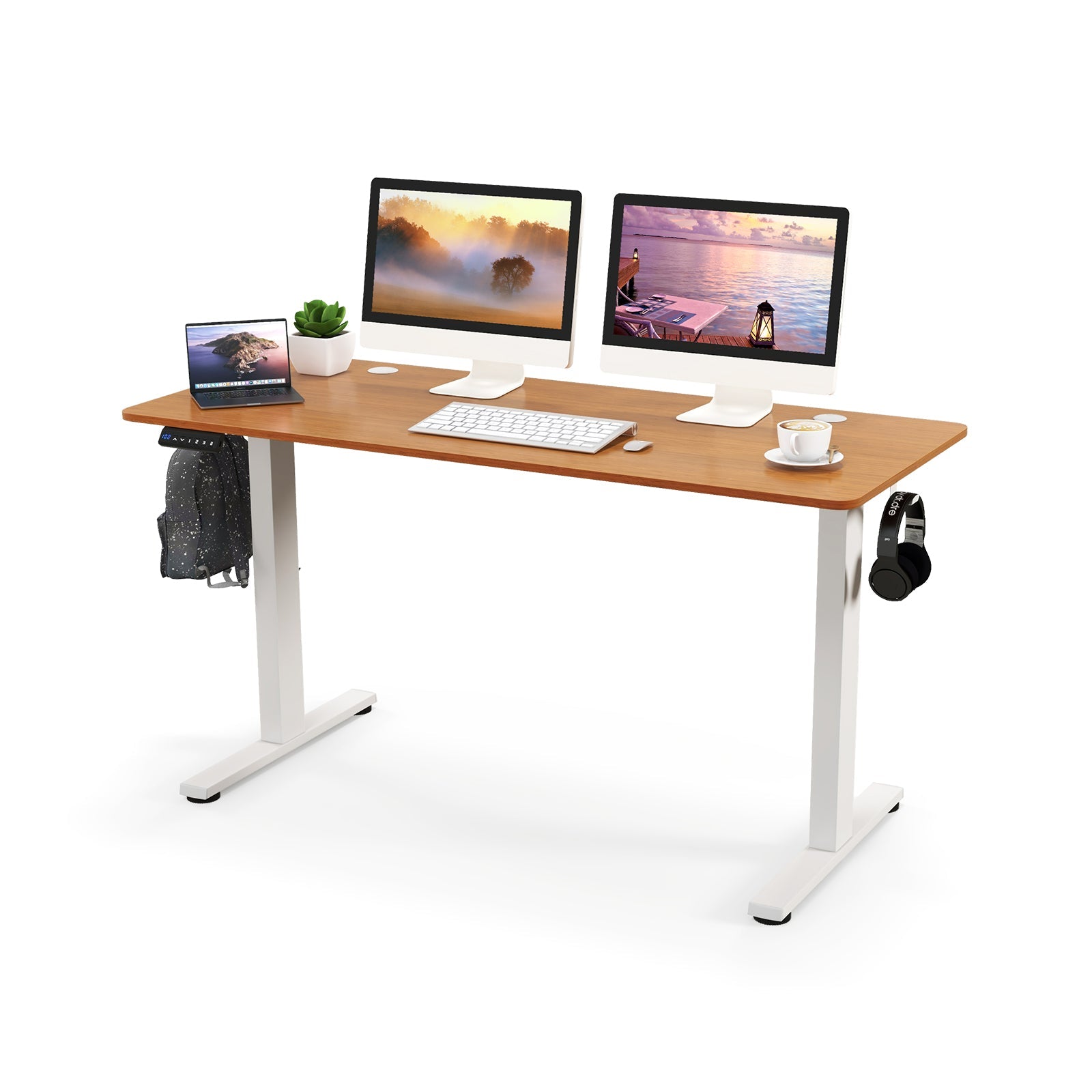 Standing Desk 55x24 Inch with Memory Height Settings