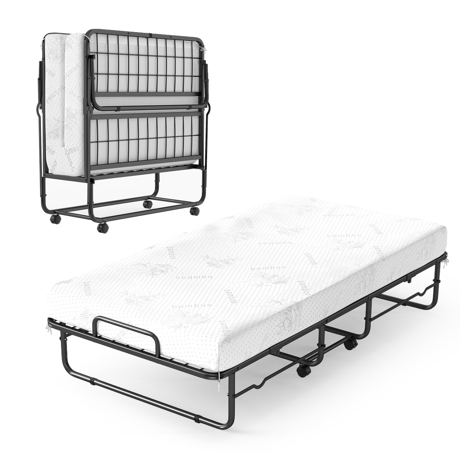 Twin Size Folding Bed with 5