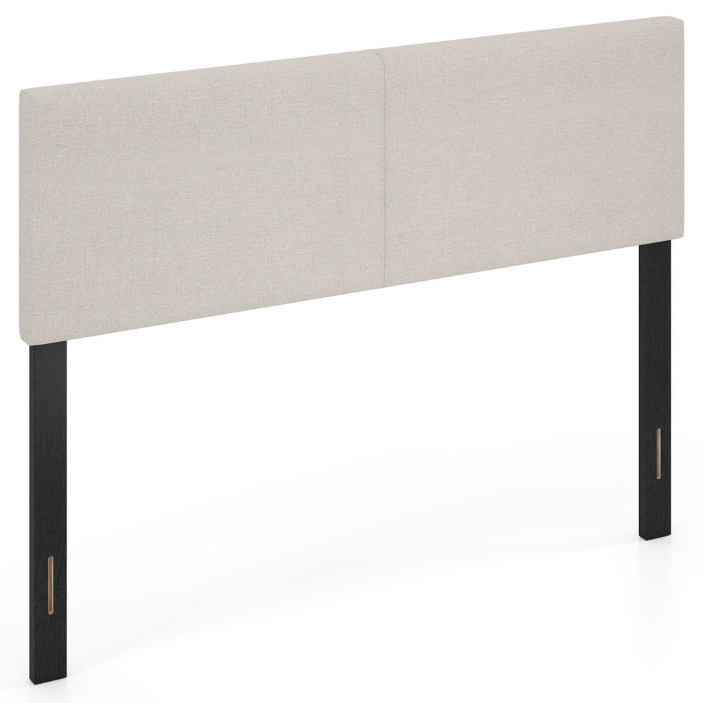 Upholstered Headboard Queen/Full Size Vertical Quilted Panel