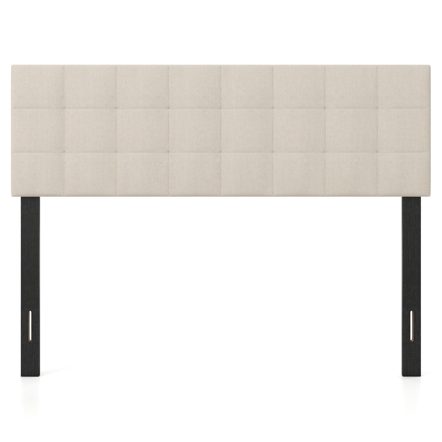 Upholstered Headboard Queen/Full Size with Adjustable Legs