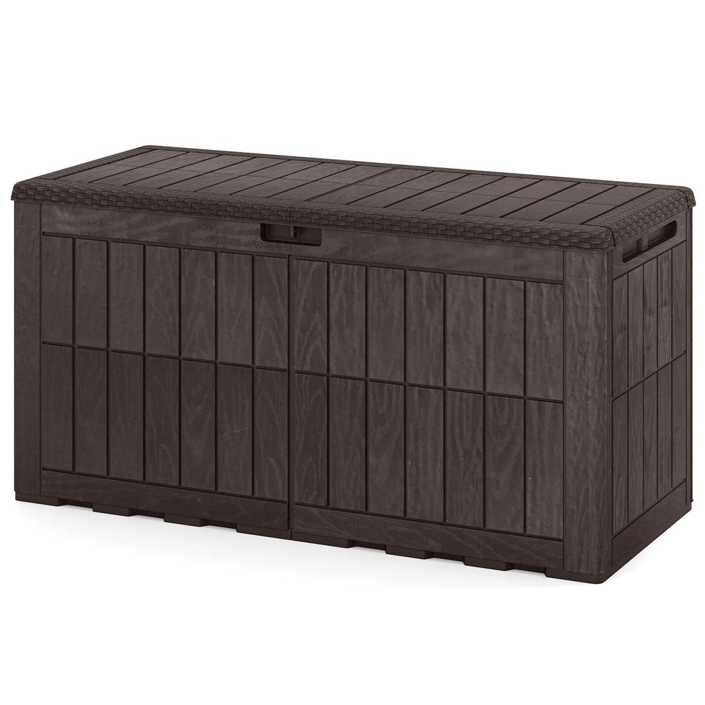 100 Gallon Outdoor Deck Box with Lockable Lid