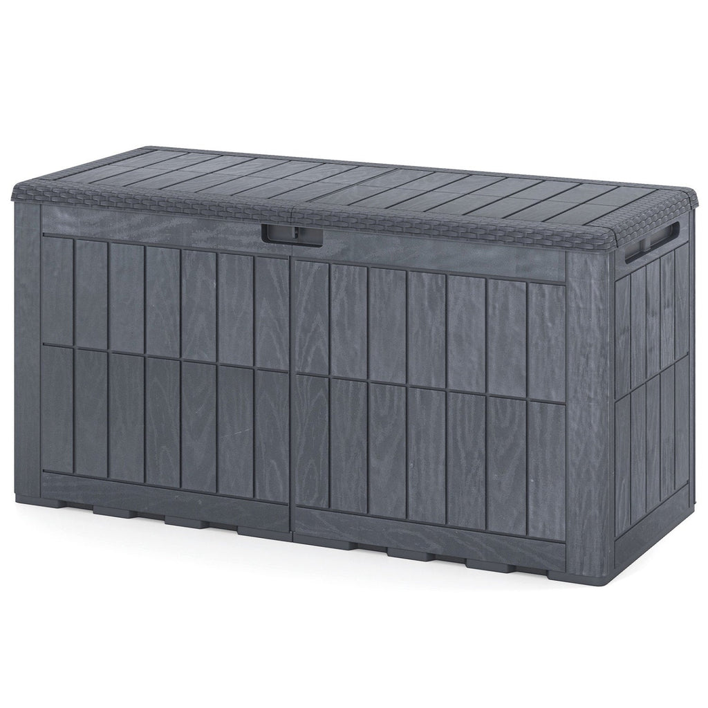 100 Gallon Outdoor Deck Box with Lockable Lid