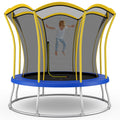 10 Feet Unique Flower Shape Trampoline with Galvanized Steel Frame
