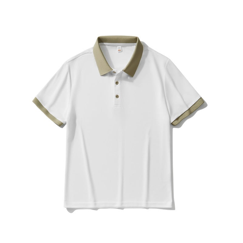 Ice-silk Cooling Casual Mens Polo Shirt