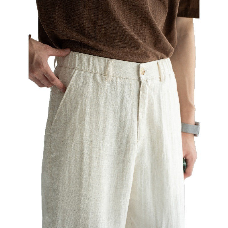 Breathable Textured Casual Pants For Men