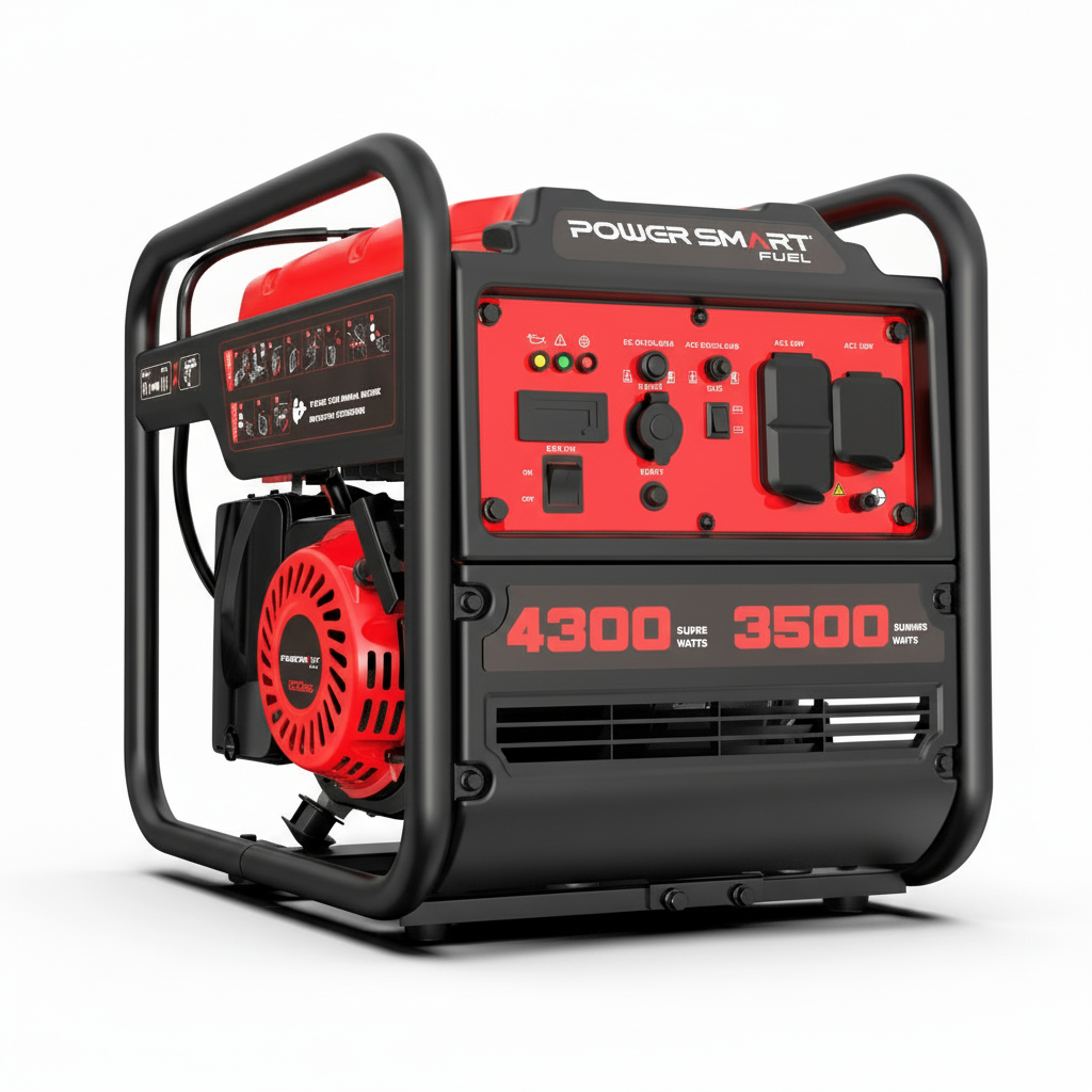 4300W Open Frame Gas Inverter Generator DB5041