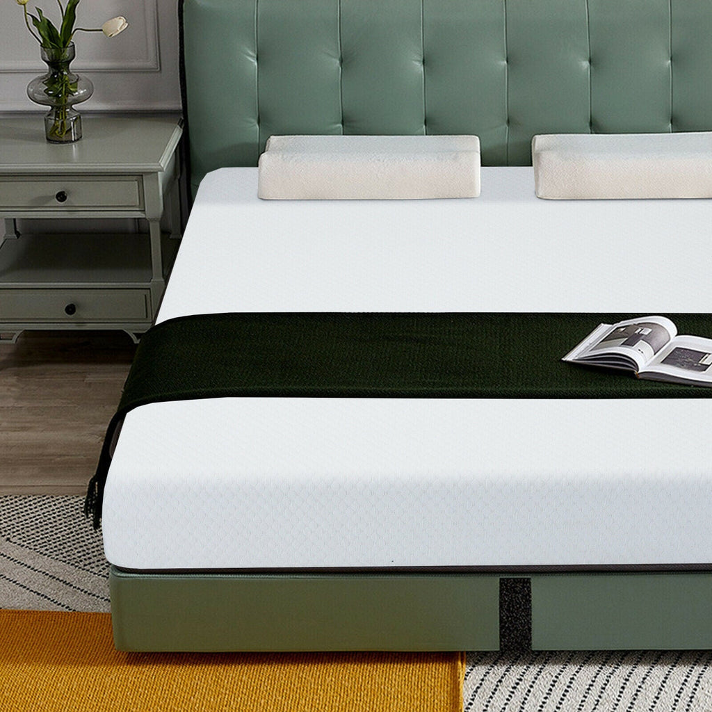 10 Inch Air Foam Pressure Relief Bed Mattress with Jacquard Soft Cover