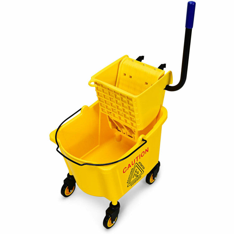 Press Wringer Commercial Mop Bucket