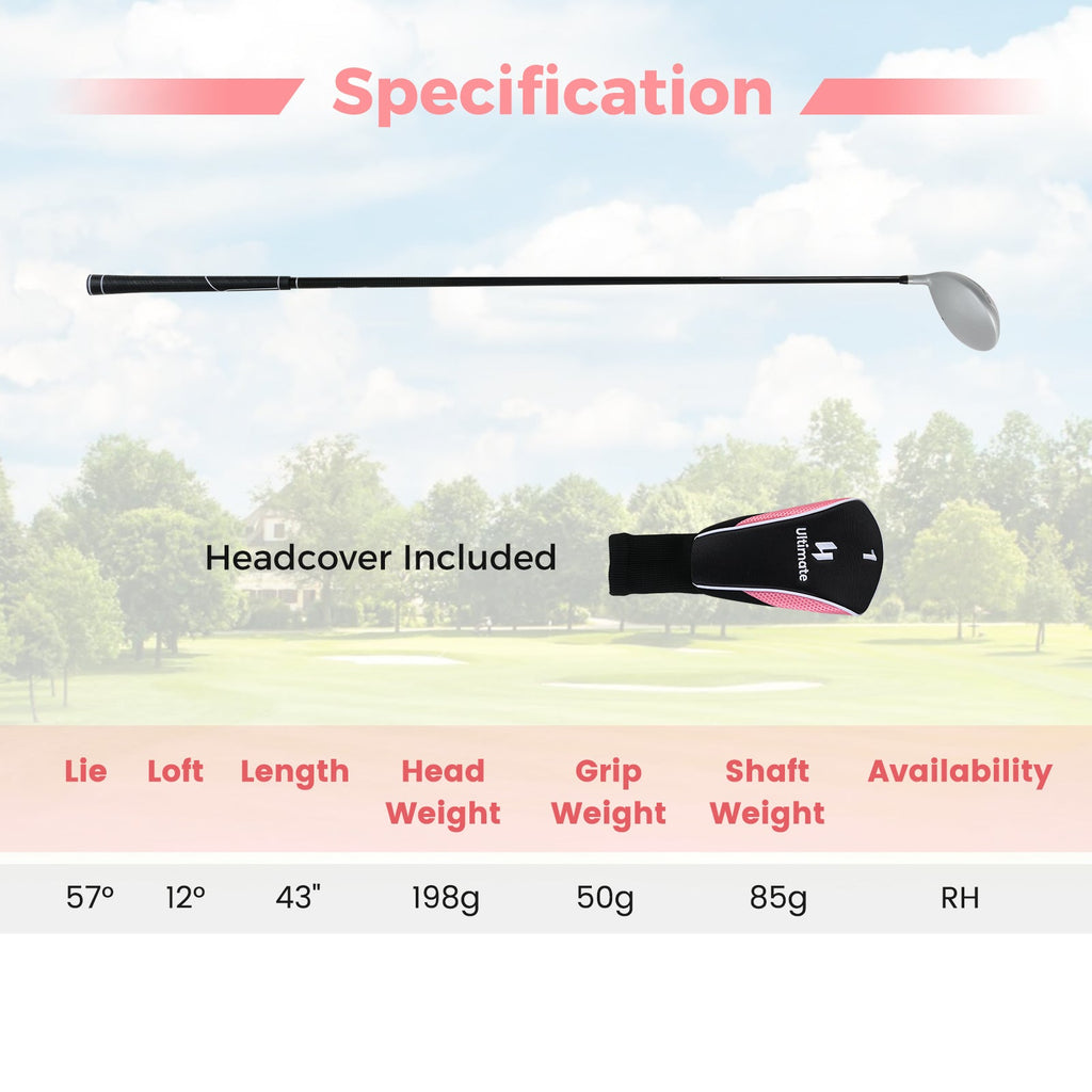 12° Individual Driver Golf Club for Women 460CC