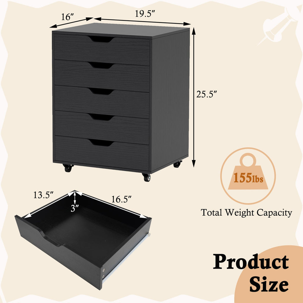 5 Drawer Mobile