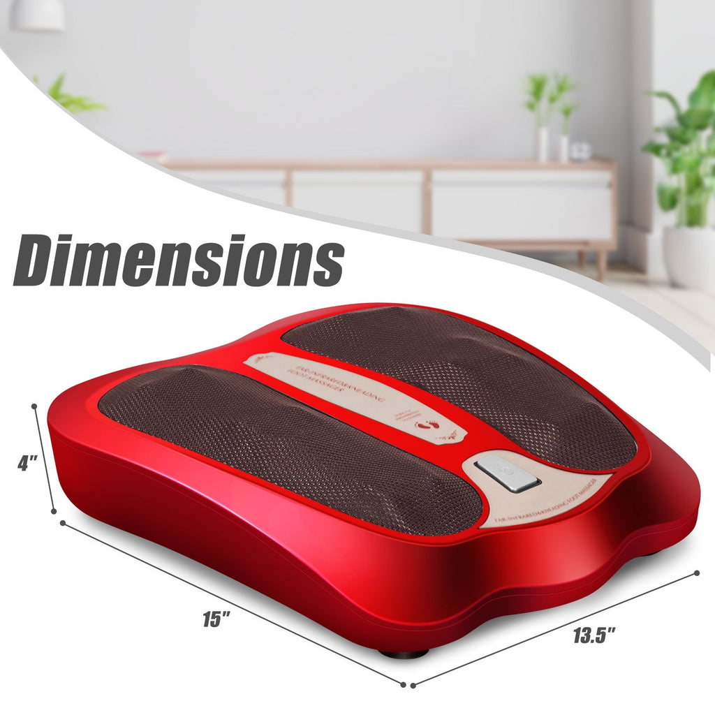Shiatsu Heated Electric Kneading Foot and Back Massager