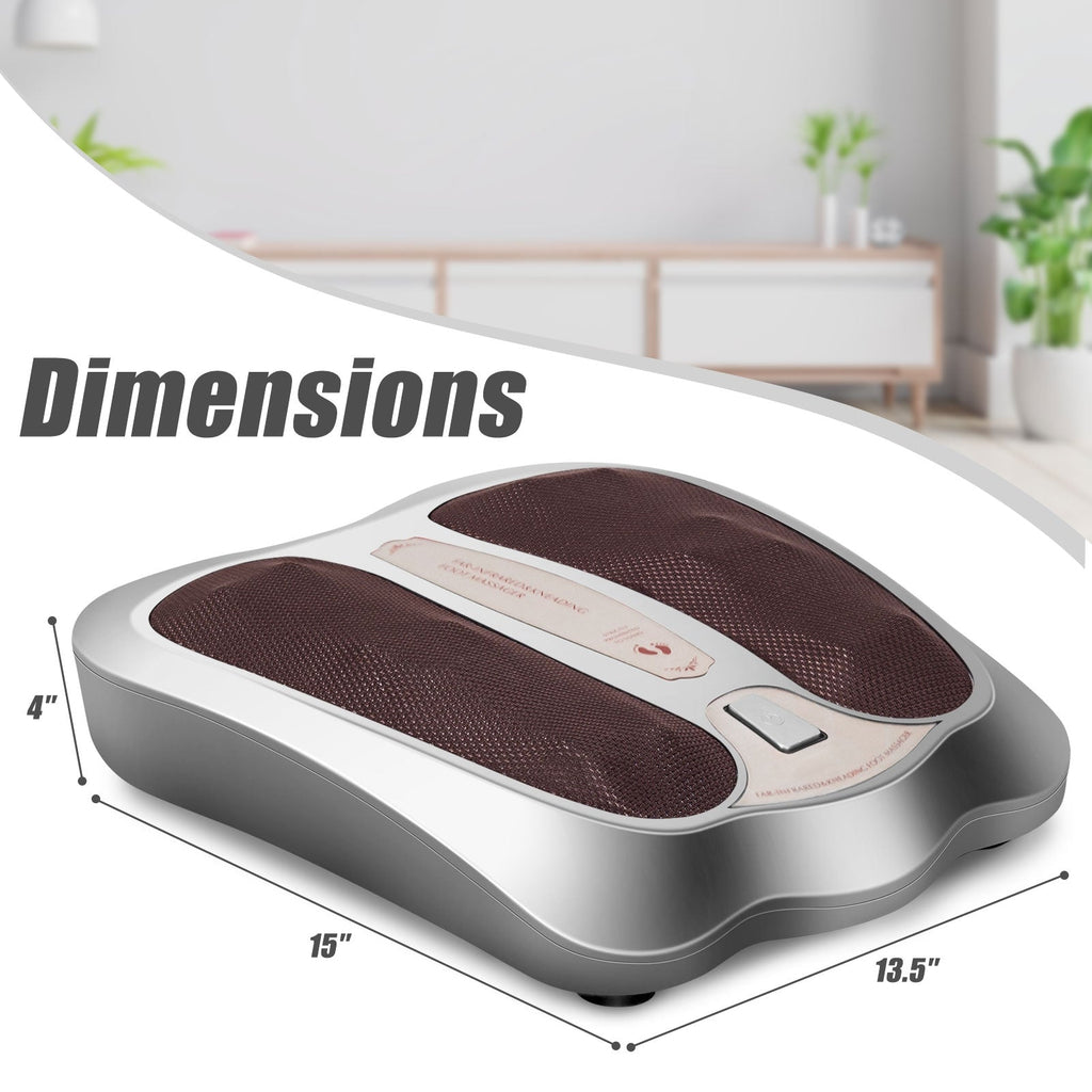Shiatsu Heated Electric Kneading Foot and Back Massager