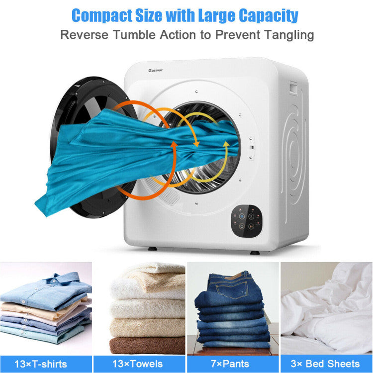 Easy Operation 1700W Electric Tumble Dryer with Simple Controls