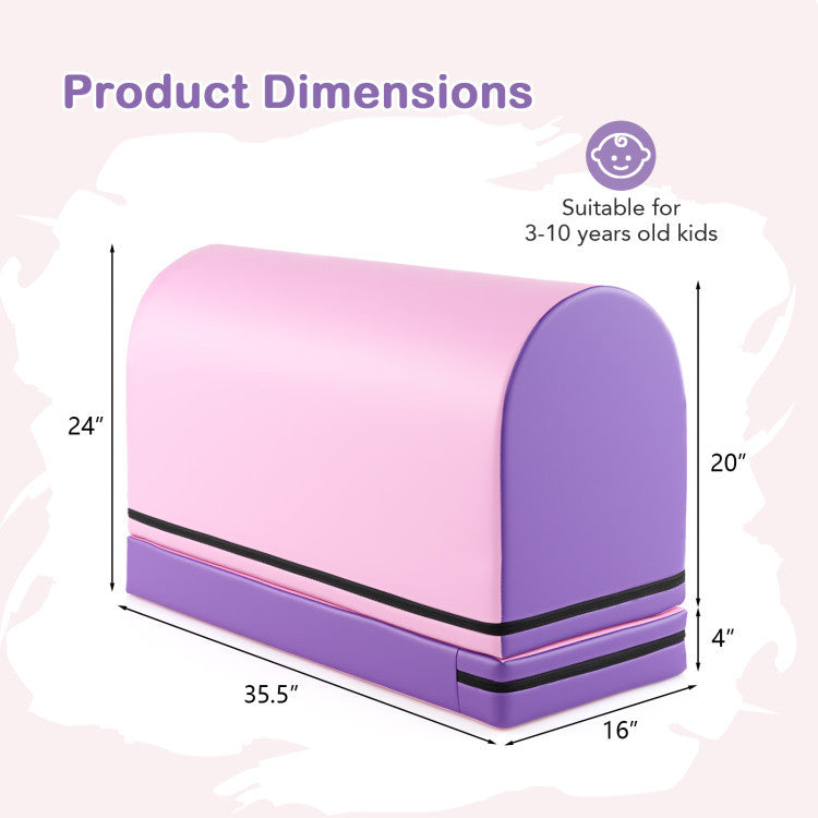 Yoga Set: Gymnastics Vaulting Box + Gymnastics Mat